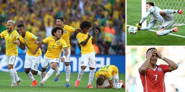 Brazil Lolos ke Perempat Final melalui Adu Penalti